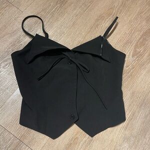 Elegant Black Women's Top
